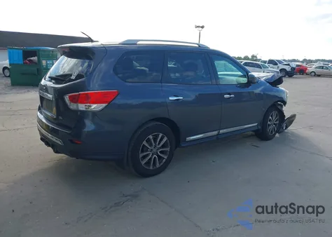 2014 Nissan Pathfinder Sl z USA, uszkodzony, nr VIN 5N1AR2MN3EC684216